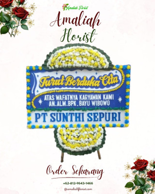 Papan Bunga Duka di Purbatua Pijor Koling
