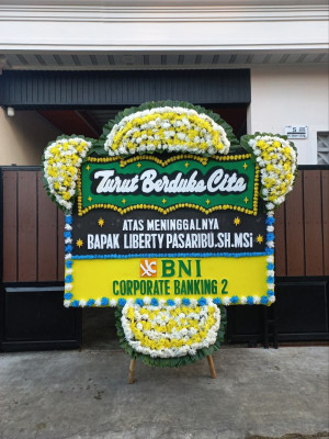 Papan Bunga Duka di Purbatua Pijor Koling