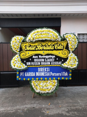 Papan Bunga Duka di Purbatua Pijor Koling