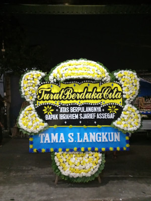 Papan Bunga Duka di Purbatua Pijor Koling