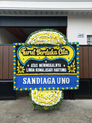Papan Bunga Duka di Purbatua Pijor Koling