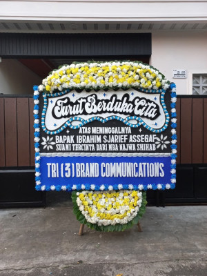 Papan Bunga Duka di Purbatua Pijor Koling